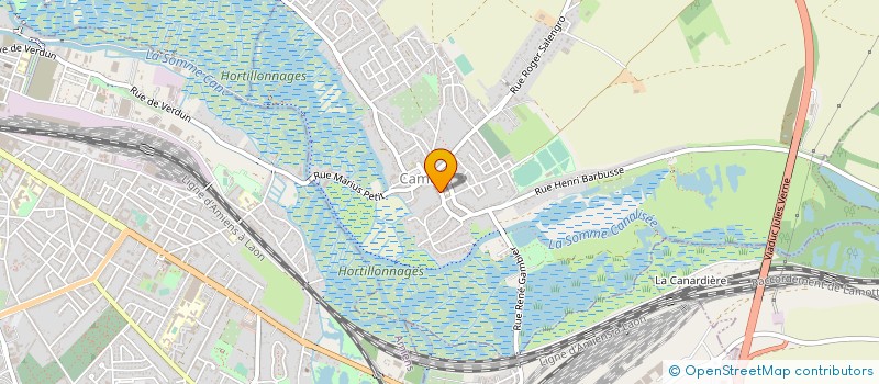 localisation de l'entreprise MADAME NADINE BAUDART  CAMON