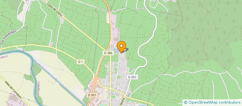 localisation de l'entreprise MADAME NADINE BAYEN  DIZY