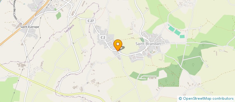 localisation de l'entreprise MADAME NADINE BEAUREPERE  SAINT-BRANDAN
