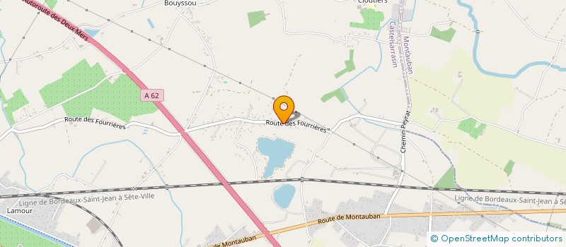 localisation de l'entreprise MADAME NADINE BEDOUCH  CASTELSARRASIN