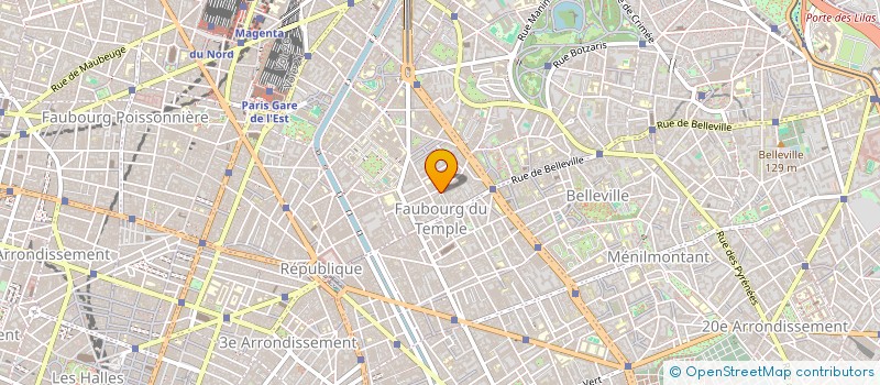 localisation de l'entreprise MADAME NADINE BELMONTE à PARIS