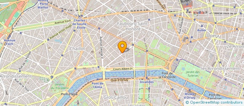 localisation de l'entreprise MADAME NADINE BENOIT  PARIS