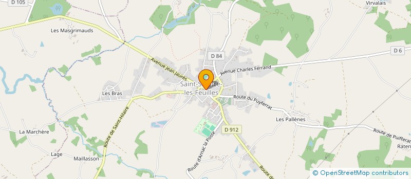 localisation de l'entreprise MADAME NADINE BENVENUTO à SAINT-SULPICE-LES-FEUILLES