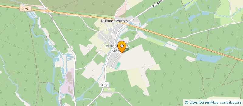 localisation de l'entreprise MADAME NADINE BERNARD à ARDENAY-SUR-MERIZE