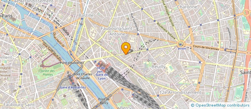 localisation de l'entreprise MADAME NADINE BERTON  PARIS