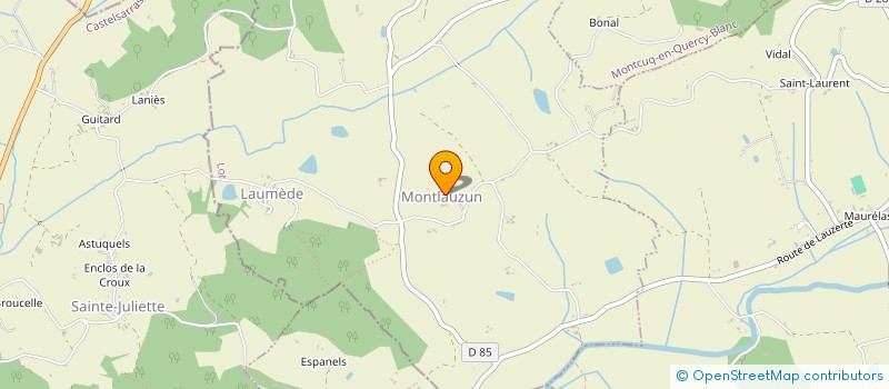 localisation de l'entreprise MADAME NADINE BESSIERES à PORTE-DU-QUERCY