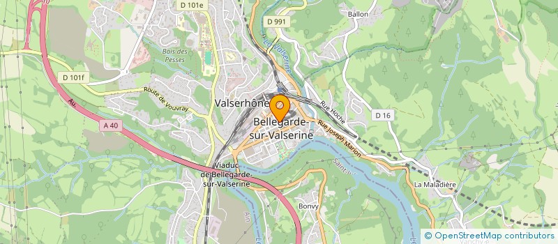 localisation de l'entreprise MADAME NADINE BIAFORA à VALSERHONE