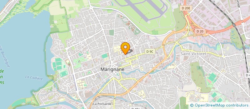 localisation de l'entreprise MADAME NADINE BILGER à MARIGNANE