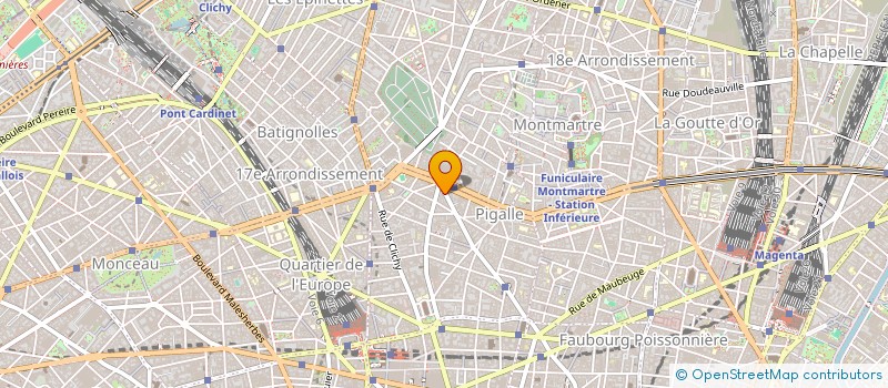 localisation de l'entreprise MADAME NADINE BLANCHOT à PARIS