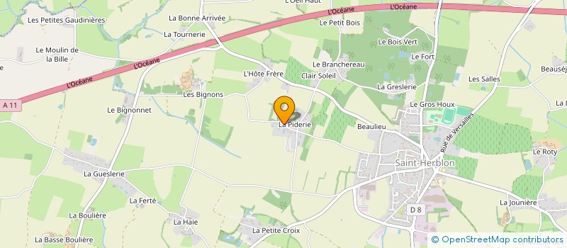 localisation de l'entreprise MADAME NADINE BOSSEAU  VAIR-SUR-LOIRE