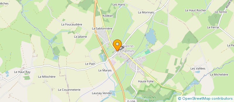 localisation de l'entreprise MADAME NADINE BOULANGER  LUITRE-DOMPIERRE