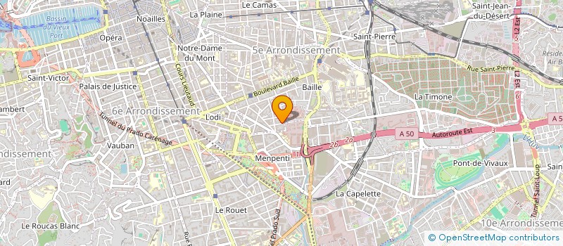 localisation de l'entreprise MADAME NADINE BOULO à MARSEILLE
