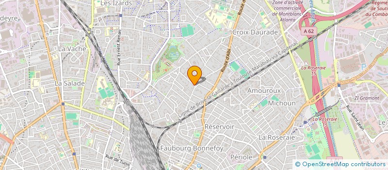 localisation de l'entreprise MADAME NADINE BRIENE à TOULOUSE