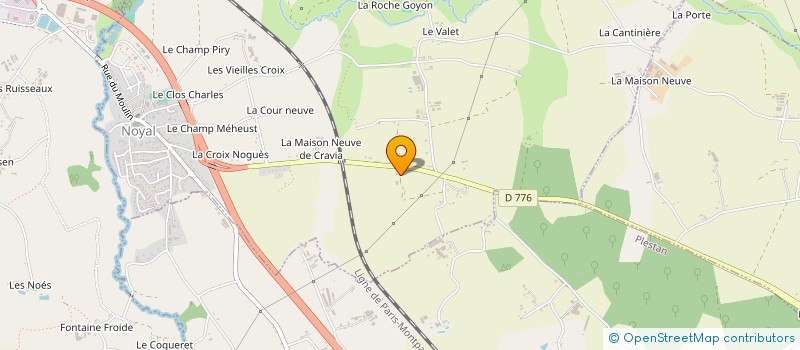 localisation de l'entreprise MADAME NADINE BRIEUC à NOYAL