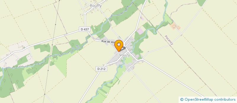 localisation de l'entreprise MADAME NADINE BROUART  VOUZY