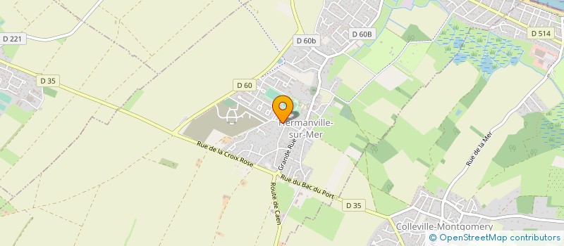 localisation de l'entreprise MADAME NADINE BRUGGEMAN à HERMANVILLE-SUR-MER