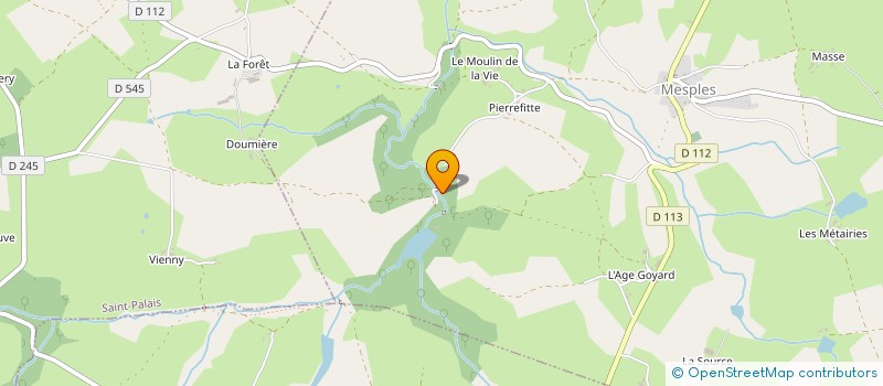 localisation de l'entreprise MADAME NADINE BULCOURT  SAINT-SAUVIER