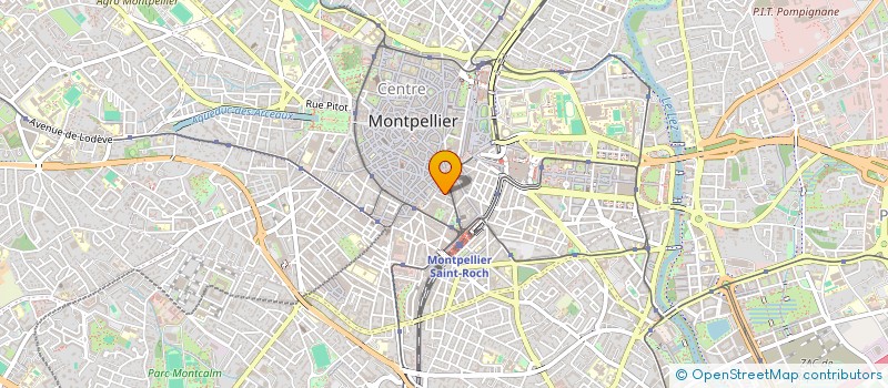 localisation de l'entreprise MADAME NADINE CABAL  MONTPELLIER