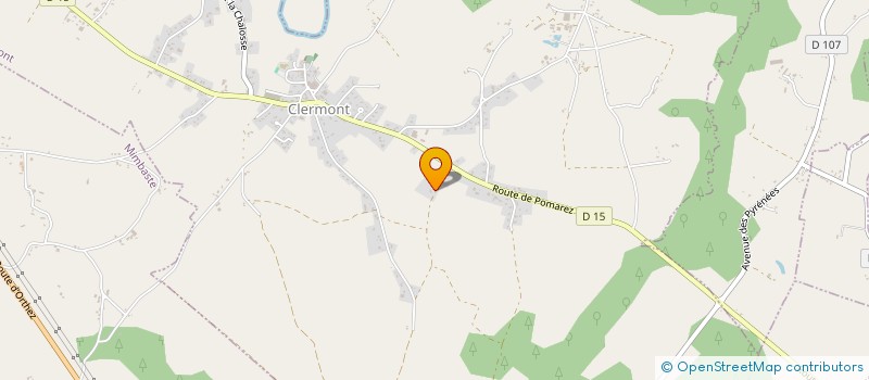 localisation de l'entreprise MADAME NADINE CAMIADE  CLERMONT