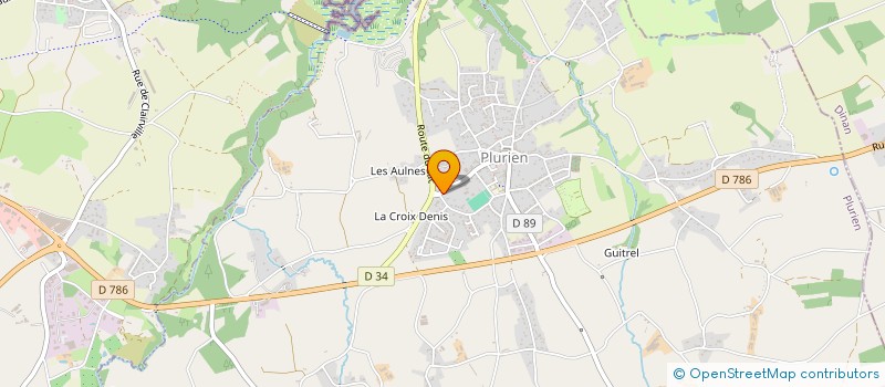 localisation de l'entreprise MADAME NADINE CARDIN  PLURIEN