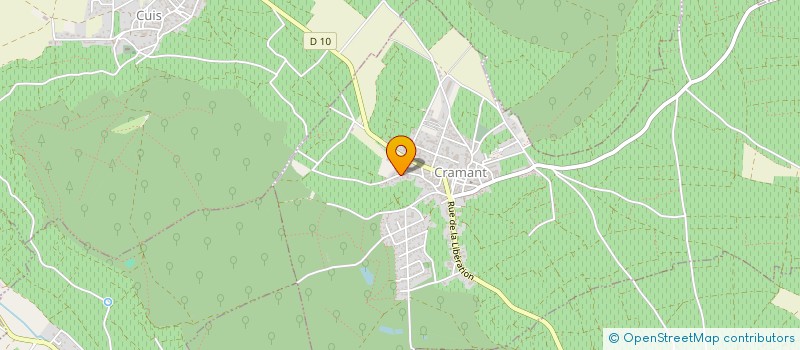 localisation de l'entreprise MADAME NADINE CARPENTIER à CRAMANT