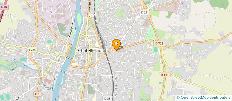 localisation de l'entreprise MADAME NADINE CATHY STENGER à CHATELLERAULT