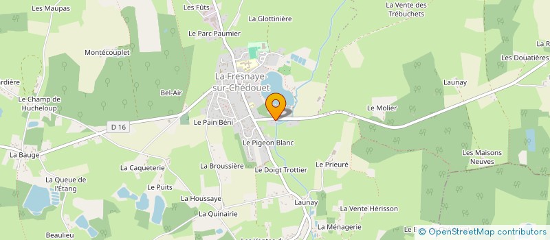 localisation de l'entreprise MADAME NADINE CAUVIN à VILLENEUVE-EN-PERSEIGNE