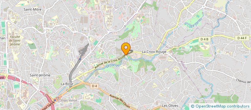 localisation de l'entreprise MADAME NADINE CAVA  MARSEILLE