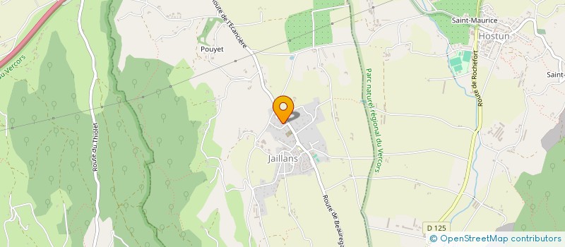 localisation de l'entreprise MADAME NADINE CHALAMEL  JAILLANS