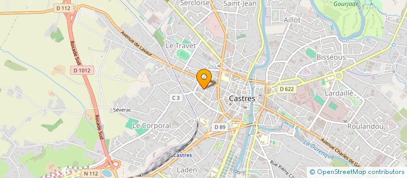 localisation de l'entreprise MADAME NADINE CHARDON à CASTRES