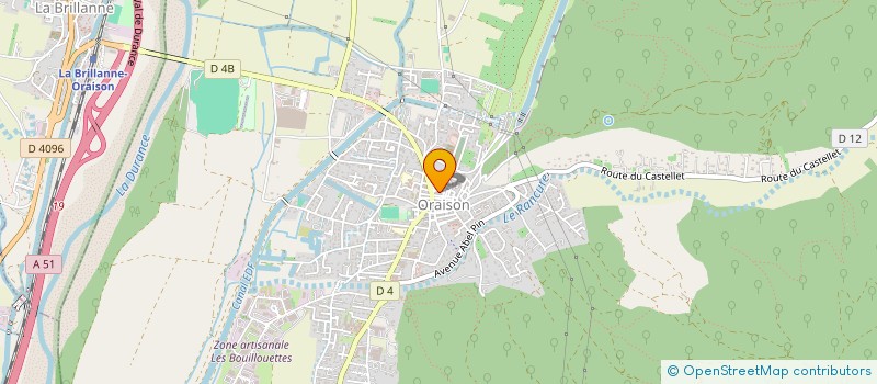 localisation de l'entreprise MADAME NADINE CHARLES  ORAISON