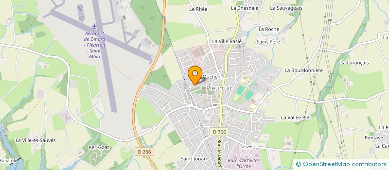 localisation de l'entreprise MADAME NADINE CHARNEAU  PLEURTUIT