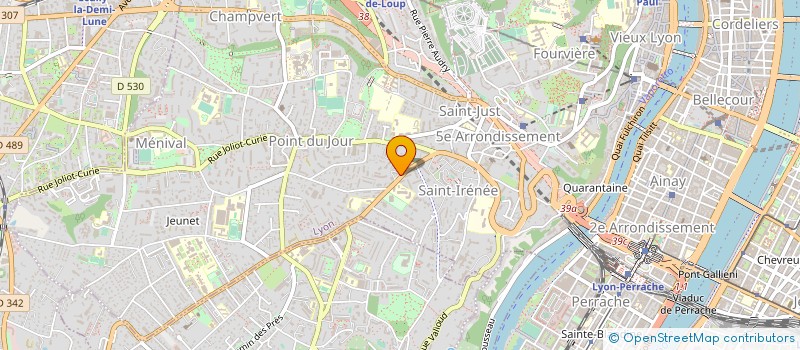 localisation de l'entreprise MADAME NADINE CHARVEYRON à LYON