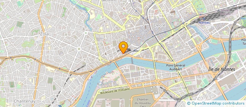 localisation de l'entreprise MADAME NADINE CHATELIN  NANTES