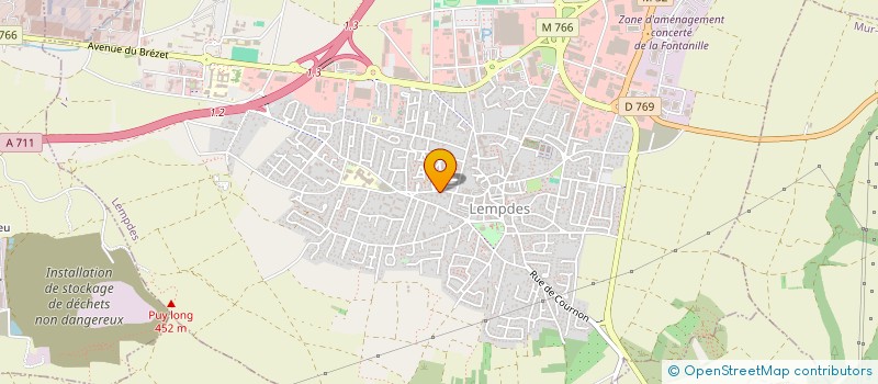 localisation de l'entreprise MADAME NADINE CHAZEL  LEMPDES