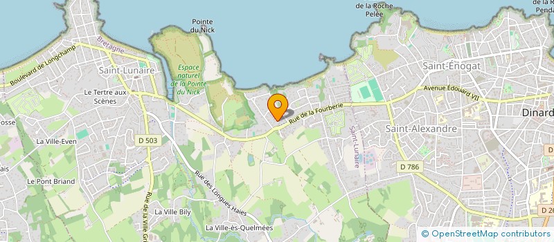 localisation de l'entreprise MADAME NADINE CHEDRU à SAINT-LUNAIRE