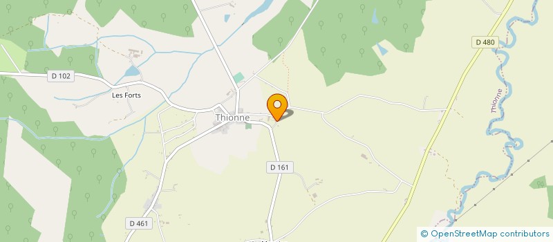 localisation de l'entreprise MADAME NADINE CHEVALIER  THIONNE