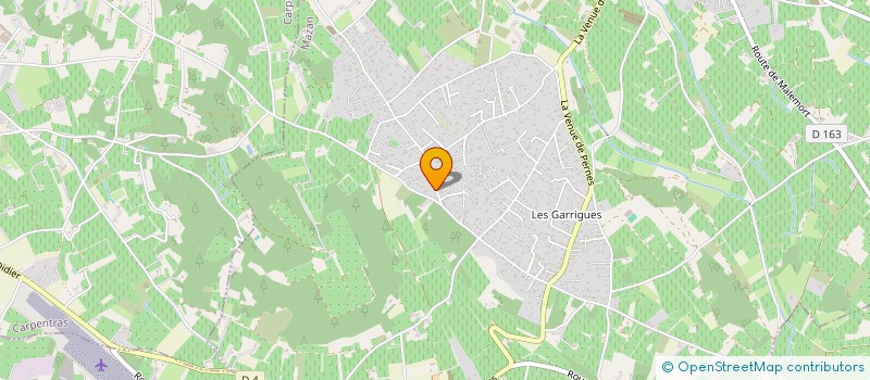 localisation de l'entreprise MADAME NADINE CHIVALLIER  MAZAN