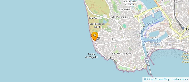 localisation de l'entreprise MADAME NADINE CHUSSEAU à LES SABLES D'OLONNE