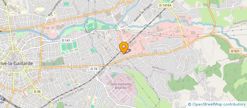 localisation de l'entreprise MADAME NADINE CLAUZADE à MALEMORT