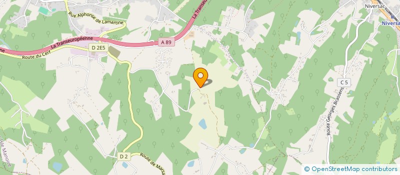 localisation de l'entreprise MADAME NADINE CLUZEAU  BOULAZAC ISLE MANOIRE