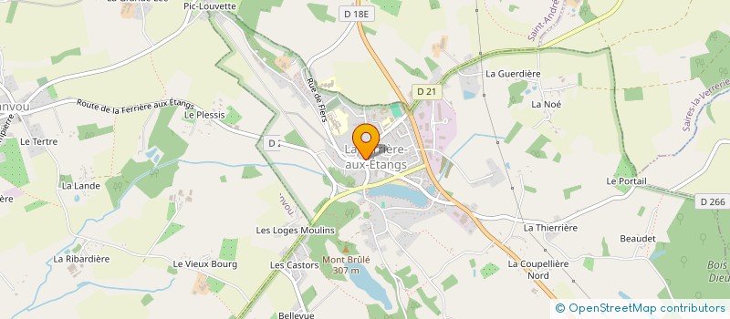 localisation de l'entreprise MADAME NADINE COCQ à LA FERRIERE-AUX-ETANGS