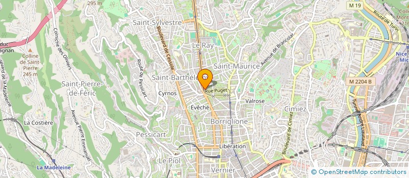 localisation de l'entreprise MADAME NADINE COHEN à NICE