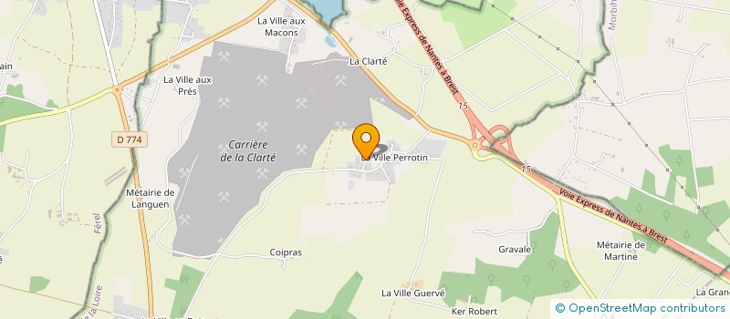 localisation de l'entreprise MADAME NADINE COLLET à HERBIGNAC