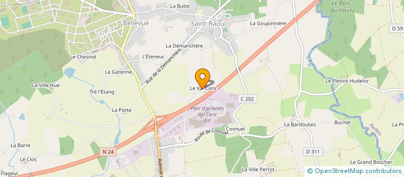 localisation de l'entreprise MADAME NADINE COLLIOT  GUER