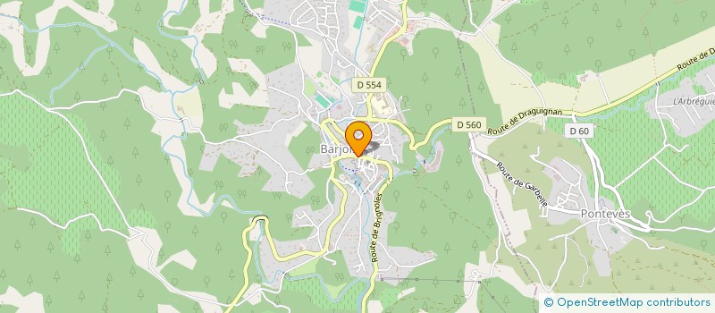 localisation de l'entreprise MADAME NADINE CORTI à BARJOLS