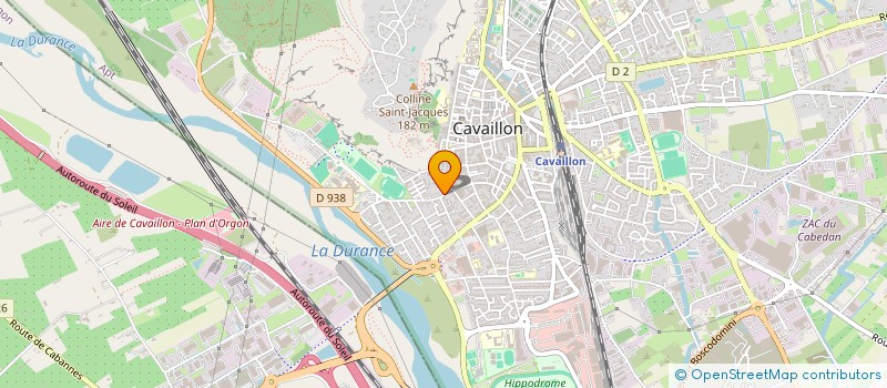 localisation de l'entreprise MADAME NADINE CORTICELLI  CAVAILLON