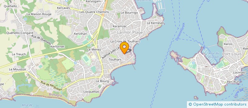 localisation de l'entreprise MADAME NADINE COTELLA à LARMOR-PLAGE