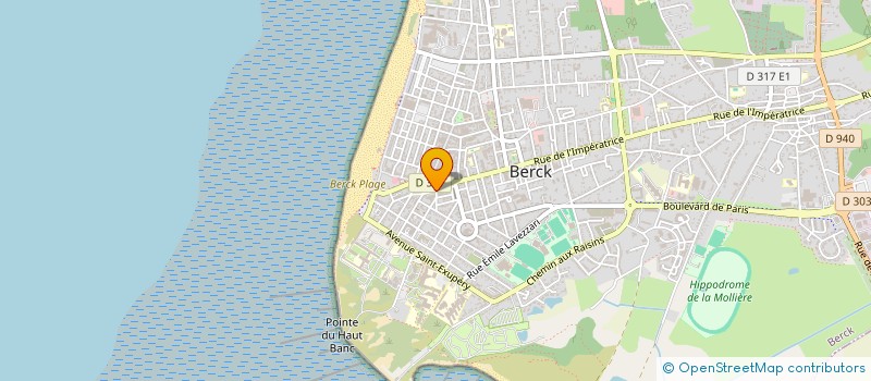 localisation de l'entreprise MADAME NADINE COUTIAUX à BERCK