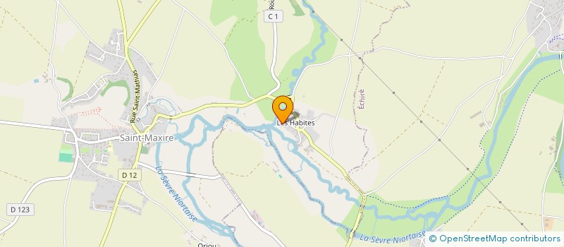 localisation de l'entreprise MADAME NADINE COUVREUR  SAINT-MAXIRE